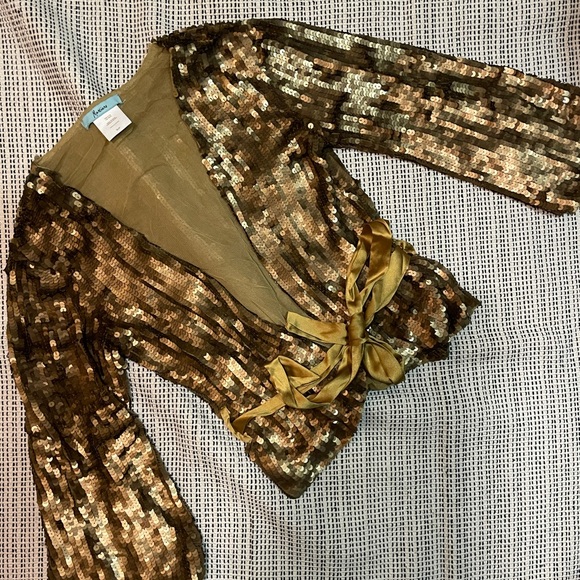 Gold cardigan - Picture 4 of 5